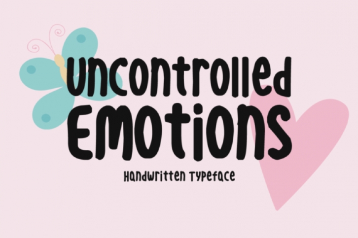 Uncontrolled Emotions Font Download