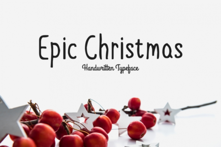 Epic Christmas Font Download
