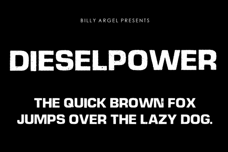 DIESELPOWER Font Download