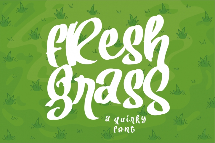 Fresh Grass Font Download