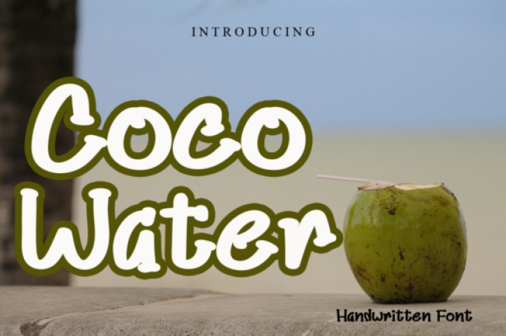 Coco Water Font Download