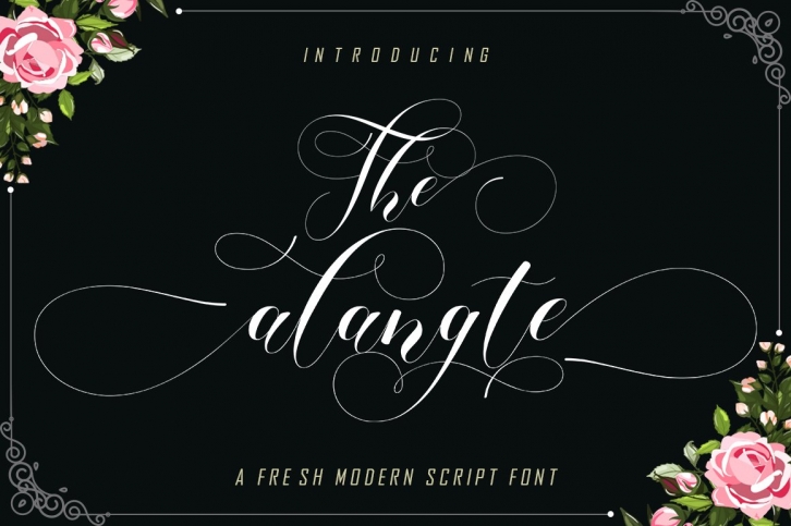 The alangte Font Download