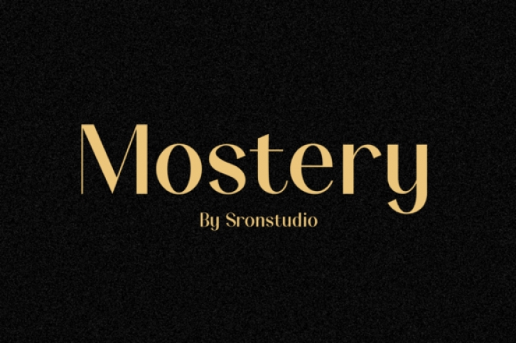 Mostery Font Download