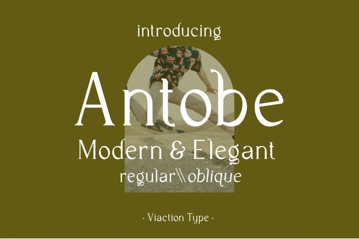 Antobe - Modern Serif Font Download