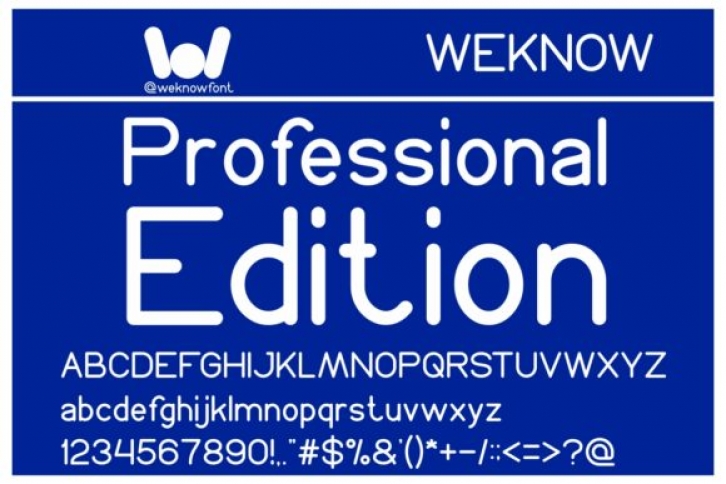 Professional Edition Font Download