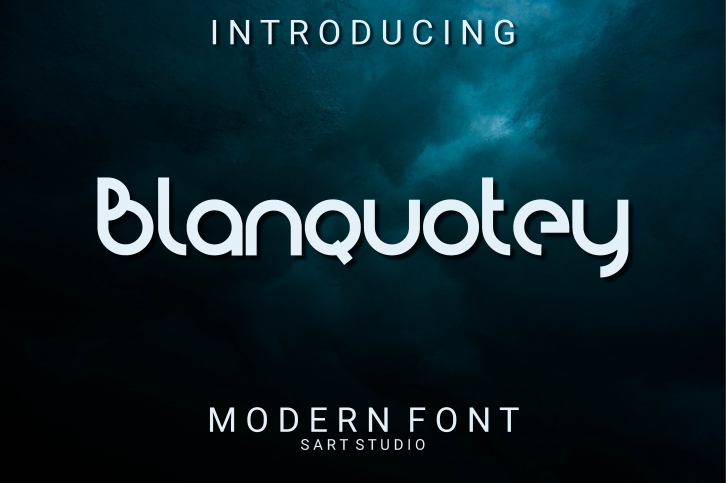 Blanquotey Font Download