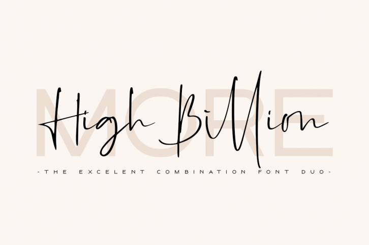 High Billi Font Download
