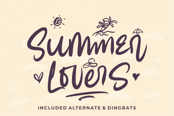 Summer Lovers Font Download