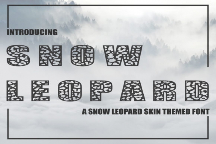 Snow Leopard Font Download