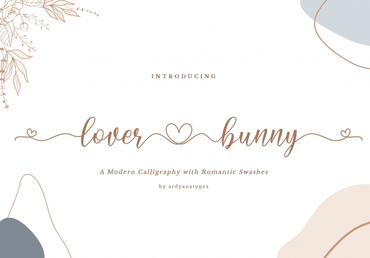 Lover Bunny Scrip Font Download