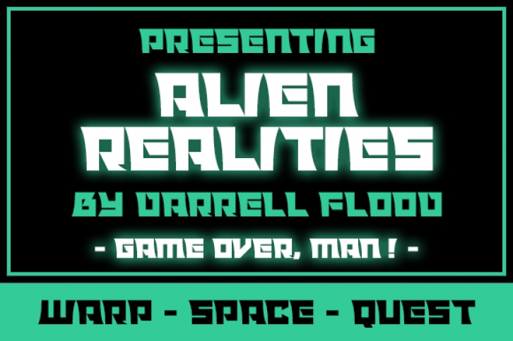 Alien Realities Font Download