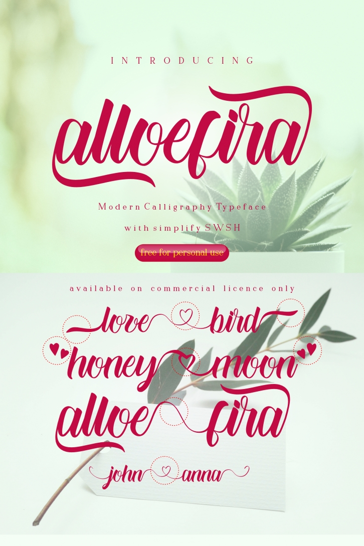 Alloefira free for personal Font Download