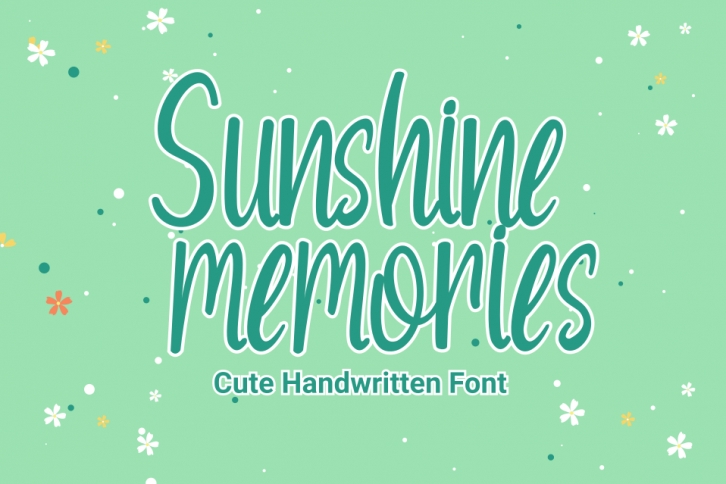 Sunshine Memories Font Download