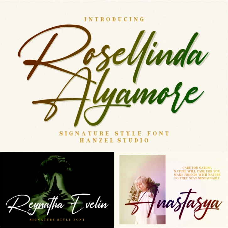 Rosellinda Alyamore Font Download