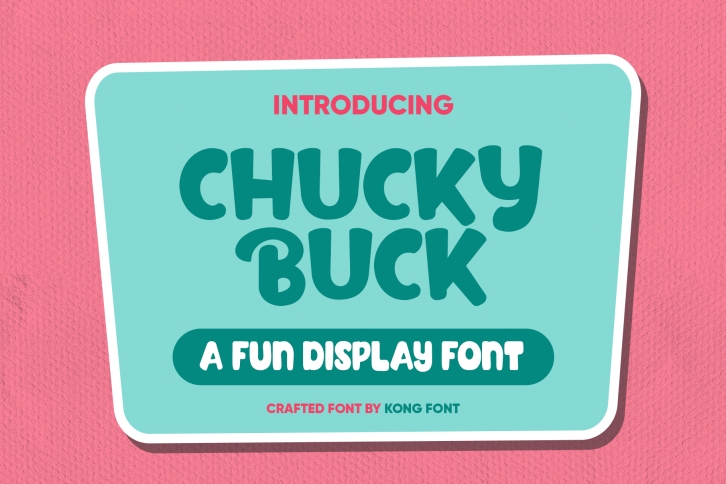 Chucky buck Font Download