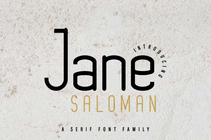 Jane Saloma Font Download