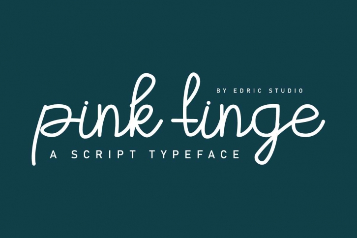 Pink Tinge Font Download