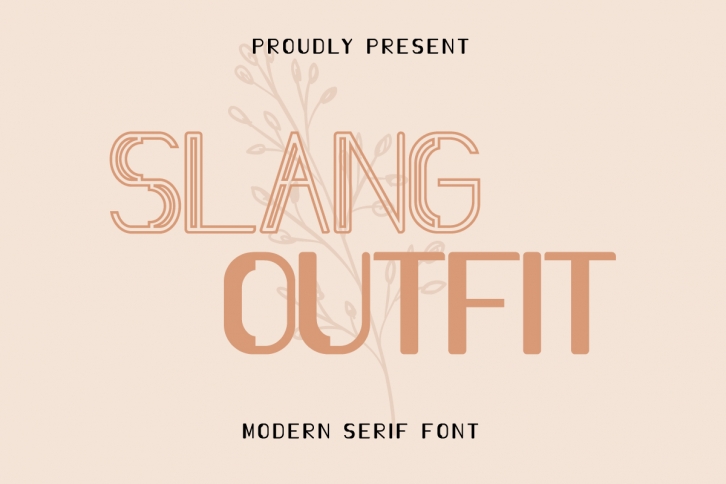 Slang Outfi Font Download