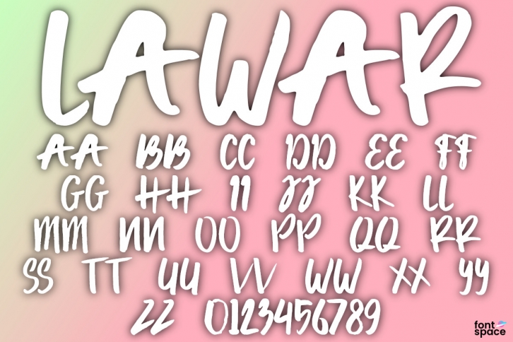 Lawar Font Download