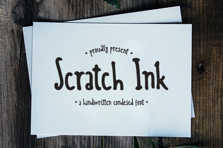 Scratch Ink Font Download
