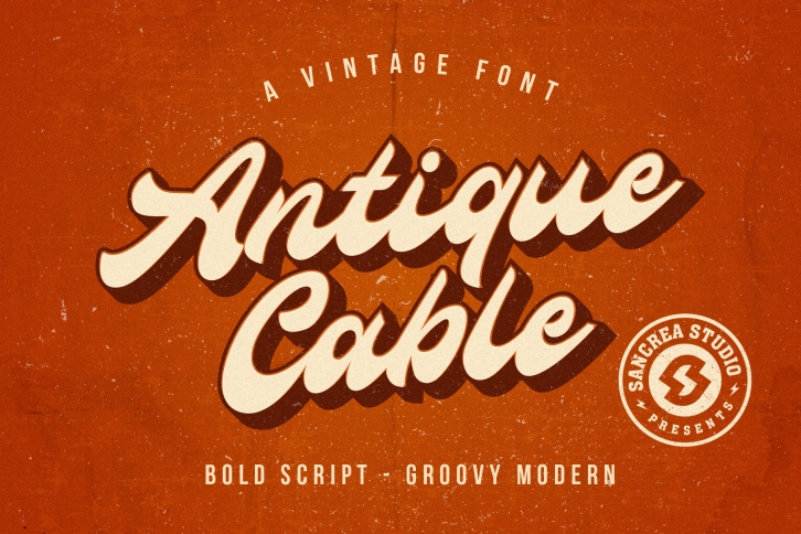 Antique Cable Font Download