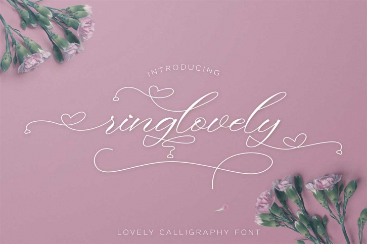 Ringlovely Font Download