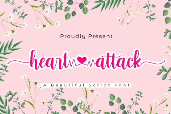 Heart Attack Font Download