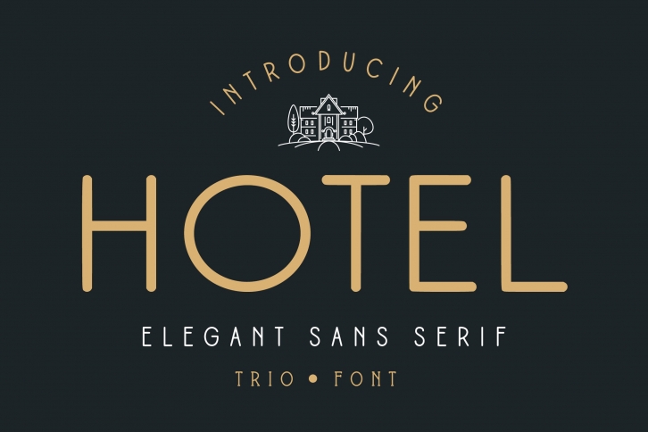 Hotel Sans Family Font Download