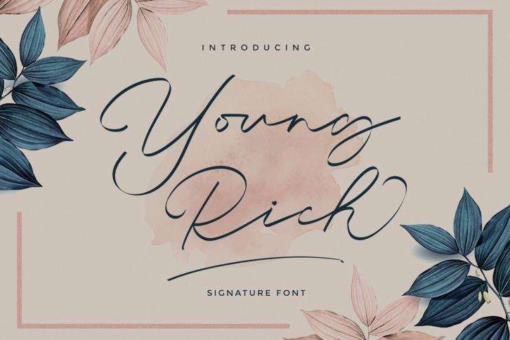Young Rich Font Download