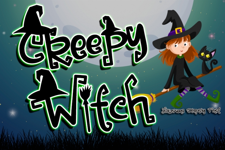 Creepy Witch - Font Download