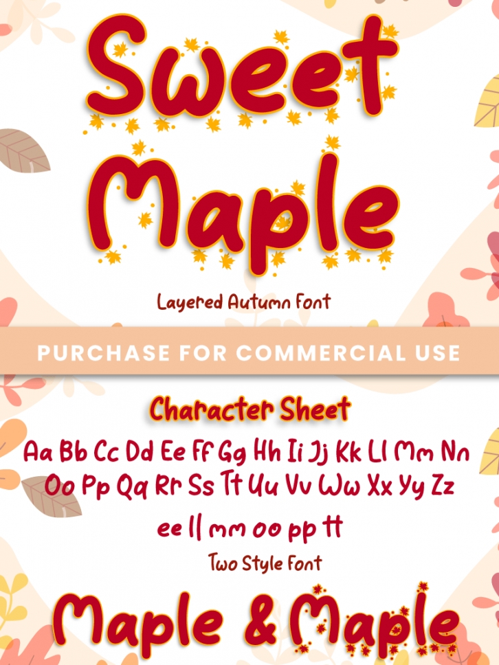 Sweet Maple Font Download