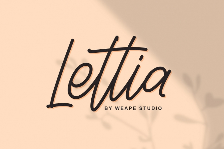 Lettia Font Download