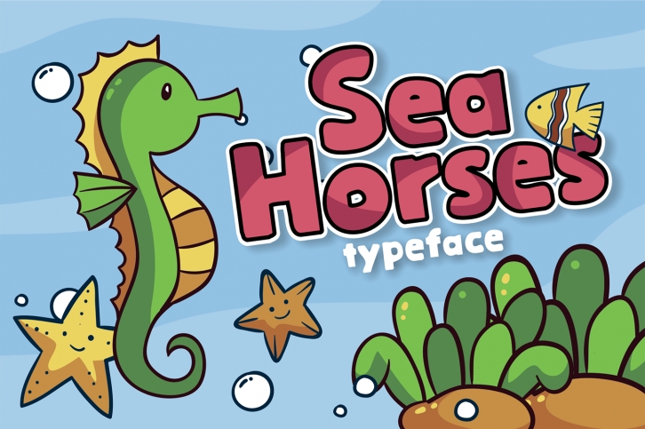 Sea Horses Font Download