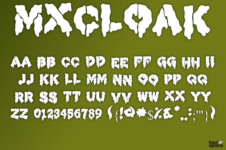 MXCLOAK Font Download
