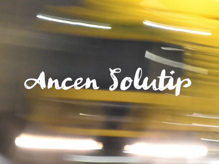 A Ancen Solutip Font Download