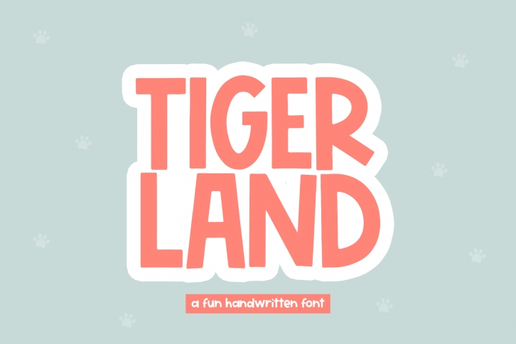 Tigerland - Fun Handwritten Font Font Download