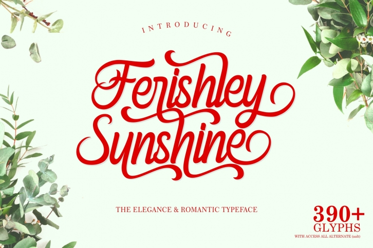 Ferishley Sunshine Font Download