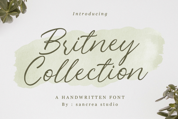 Britney Collecti Font Download