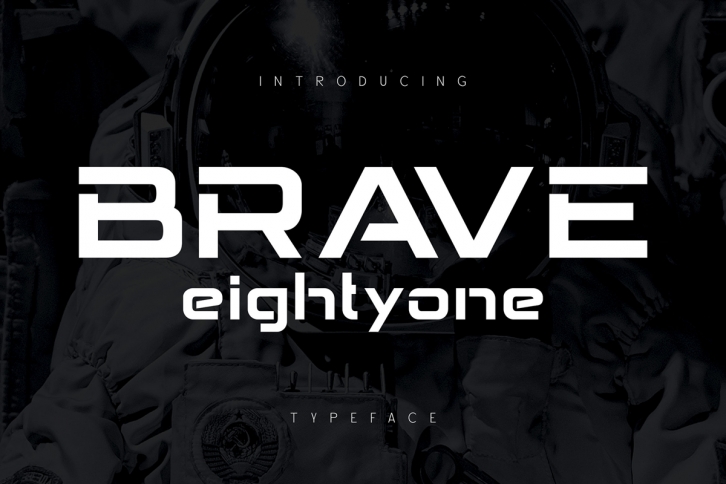 BRAVE Eightyone Font Download