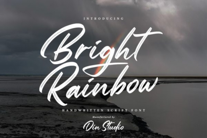 Bright Rainbow Font Download