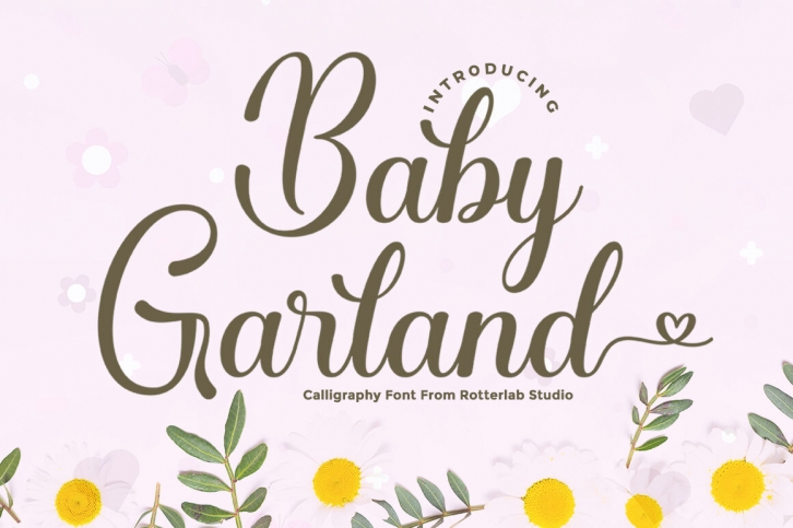 Baby Garland Font Download
