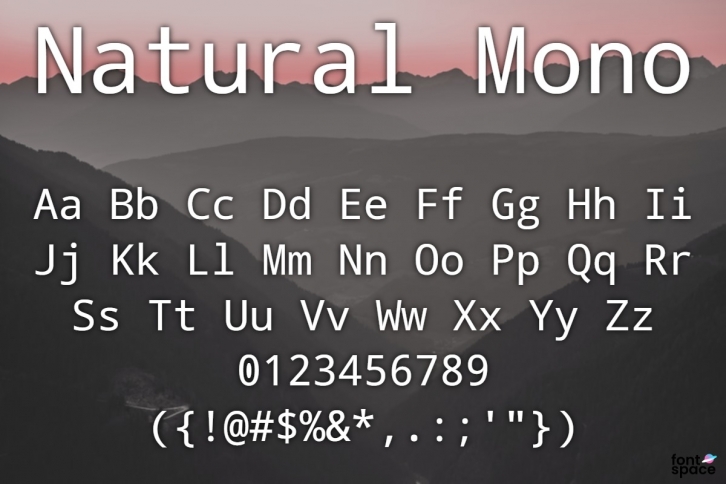 Natural M Font Download