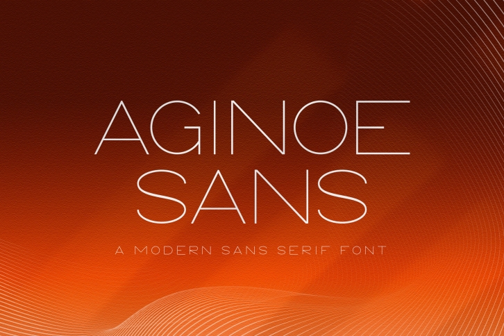 Aginoe Sans Font Download
