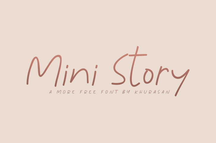 Mini Story Font Download