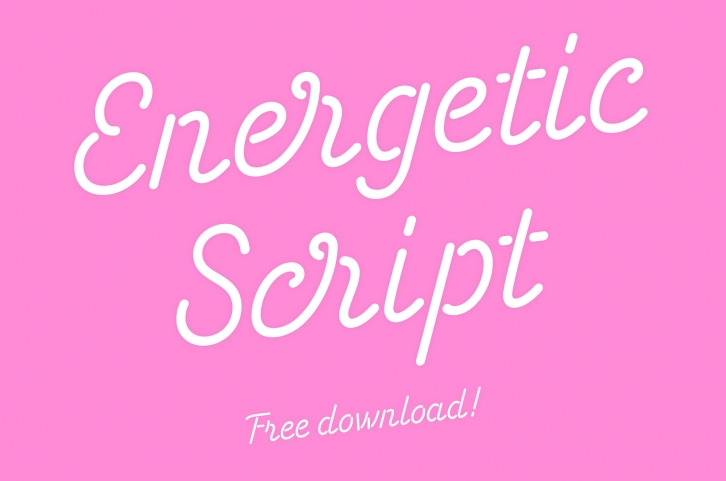 Energetic Scrip Font Download