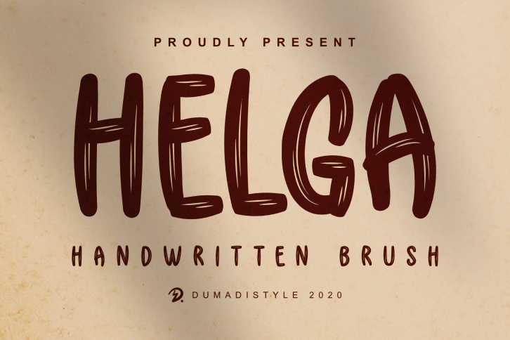 Helga Brush Font Download