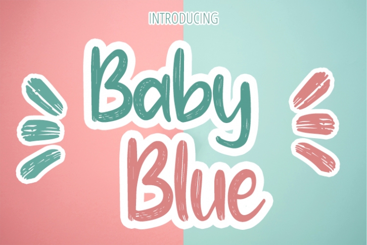 Baby Blue Font Download