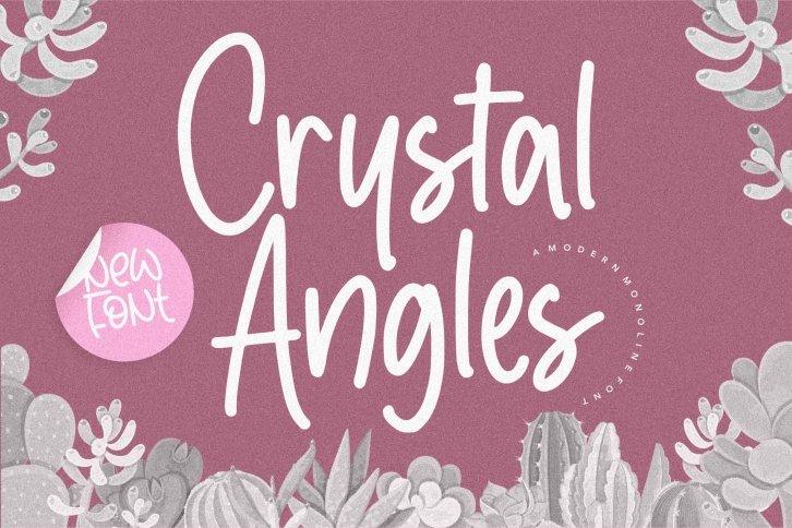 Crystal Angles Font Download