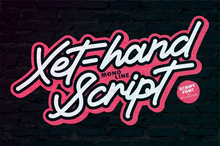 Xet -hand Scrip Font Download