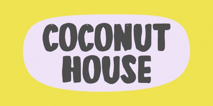Coconut House Font Download